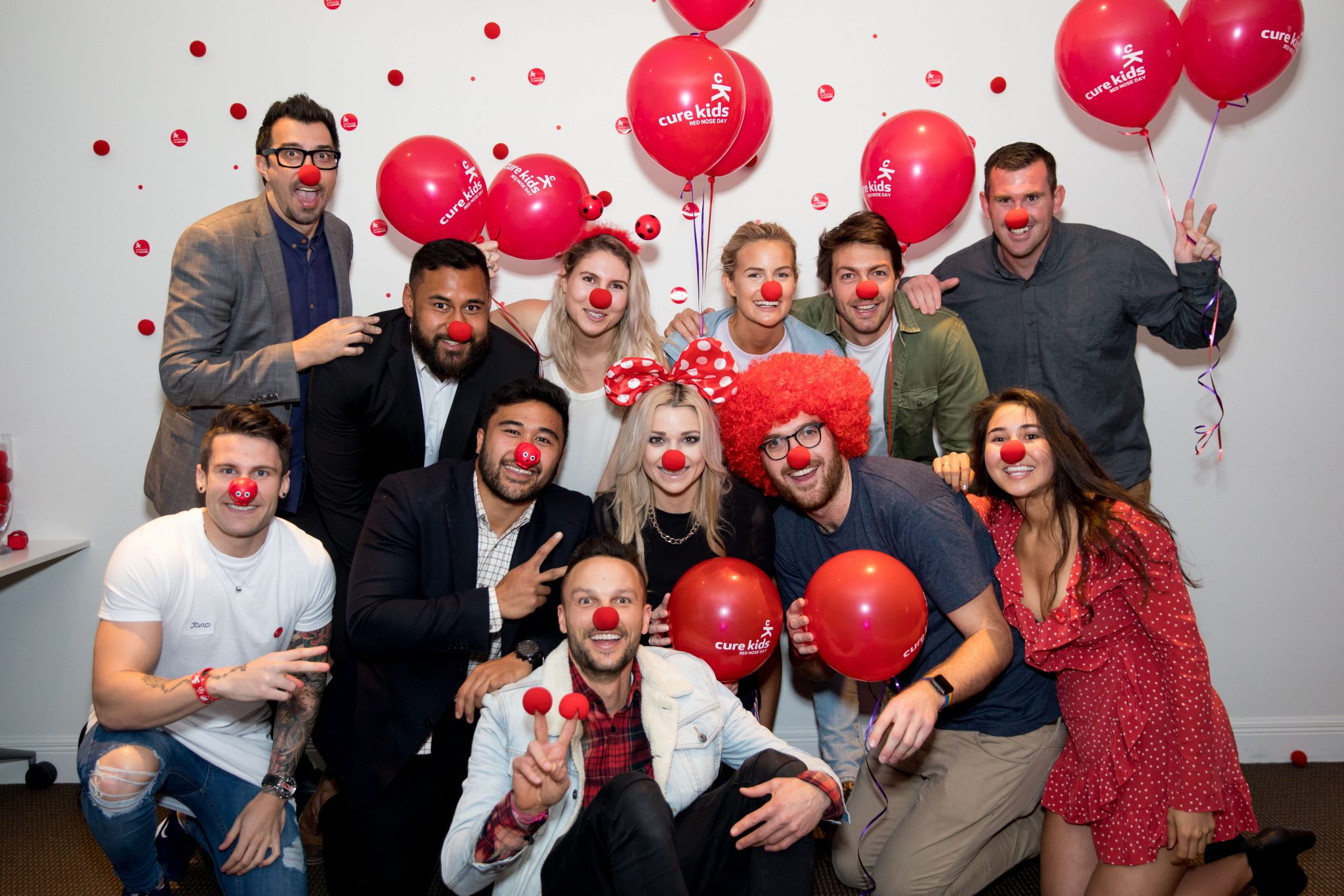 New Zealand sporting stars, celebrities and influencers get behind the CureKids Red Nose Day appeal