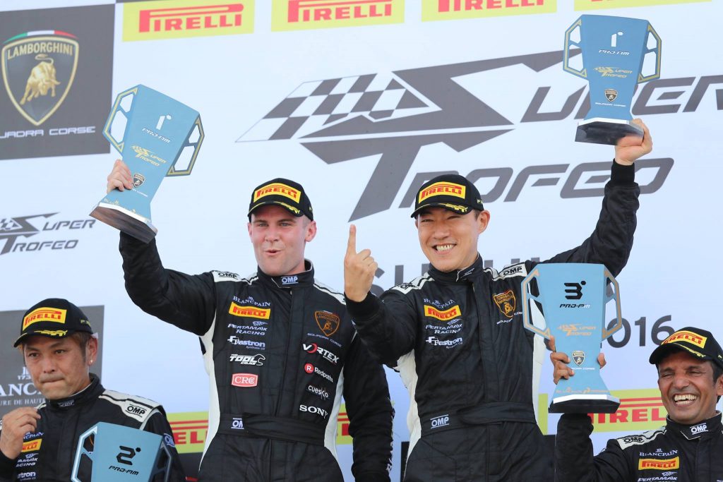 Jono Lester Career History - Lamborghini Super Trofeo Podium