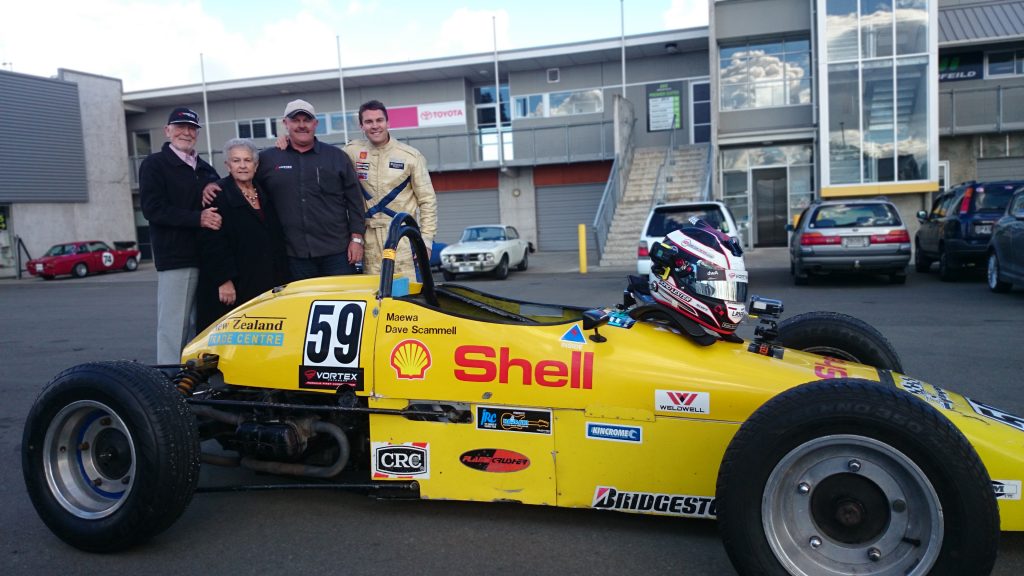The Lester Family with the #59 Formula Vee