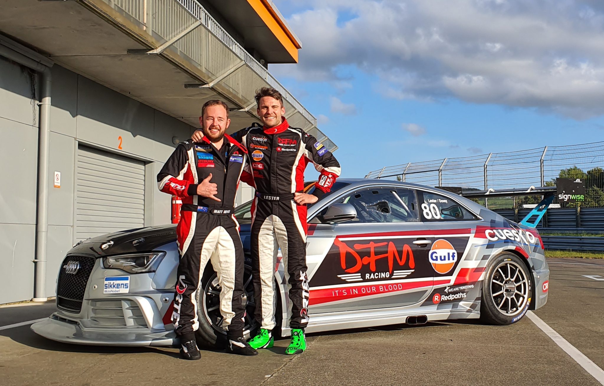 DFM Racing Audi V8 with Jono Lester